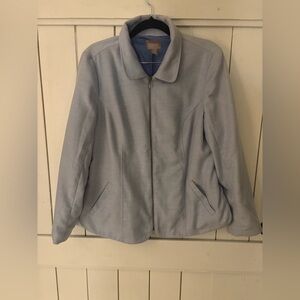 Chico's Women's Soft Gray Utility Jacket
